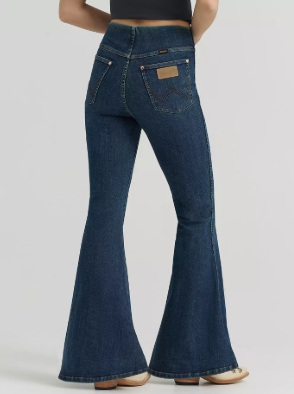 112368250 Wrangler Women's Pull On Bell Bottom  Jean