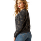 10062737 Ariat Women's Essential Crew Sweatshirt Black Heather