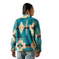 10062613 Ariat Women's Berber Snap Front Sweatshirt Agave SW
