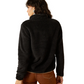 10062612 Ariat Women's Berber Snap Front Sweatshirt Black