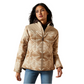 10062550 Ariat Women's Crius Insulated Jacket Savannah Tan/Dune Print
