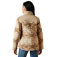 10062550 Ariat Women's Crius Insulated Jacket Savannah Tan/Dune Print