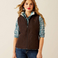10062816 Ariat Women's Dilon 2.0 Reversible Insulated Vest Mole