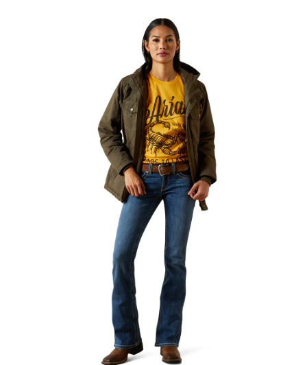 10062344 Ariat Women's Grizzly 2.0 Parka Earth