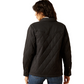 10062812 Ariat Women's Grizzly Quilted Barn Jacket Black