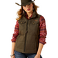 10062267 Ariat Women's Grizzly Quilted Vest Earth