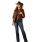 10062267 Ariat Women's Grizzly Quilted Vest Earth