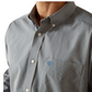 10062232 Ariat Men's Wrinkle Free Clayton LS Shirt Light Grey