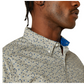 10062233 Ariat Men's Wrinkle Free Cade Fitted LS Shirt Light Grey