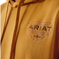 10062495 Ariat Men's Southwest Simple Buckle Hoodie Bone Brown