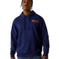 10062497 Ariat Men's Woodshop Stack Hoodie Navy