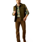 10062435 Ariat Men's Canvas Rancher Vest Desert Sand Khaki