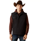 10062436 Ariat Men's Canvas Rancher Vest Black