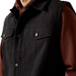 10062436 Ariat Men's Canvas Rancher Vest Black