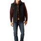 10062436 Ariat Men's Canvas Rancher Vest Black