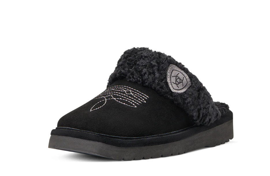 2829-001 Ariat Women's Jackie Square Toe Slipper Black