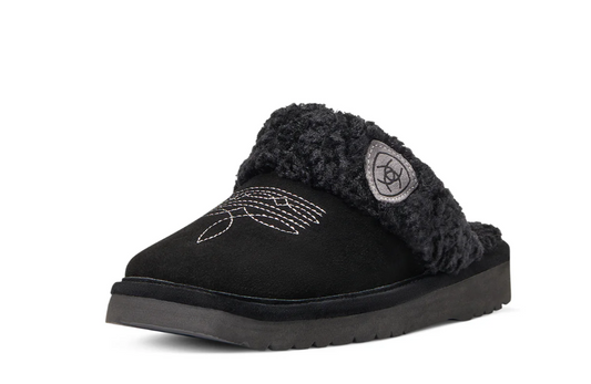 2829-001 Ariat Women's Jackie Square Toe Slipper Black