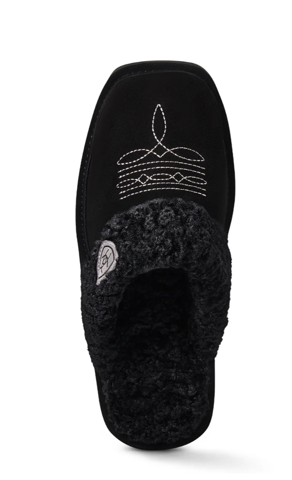 2829-001 Ariat Women's Jackie Square Toe Slipper Black