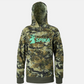 GOH-CSC-2A   Spika GO Classic V2 Hoodie - Womens - Biarri Camo/ Mint