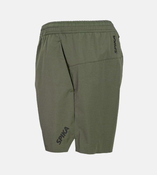 GOS-AIO-1A   Spika Men's Arid Quick Dry Shorts - Olive Summit