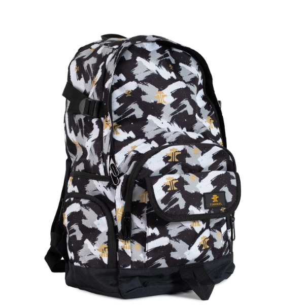 99070123 Tin Haul Backpack Black Print