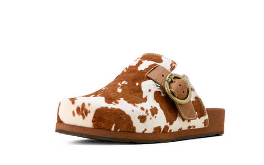 10074265 Ariat Women's Country Mule Cow Hair