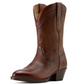 10074364 Ariat Women's Easton R Toe Western Boot Honey Bee C Width