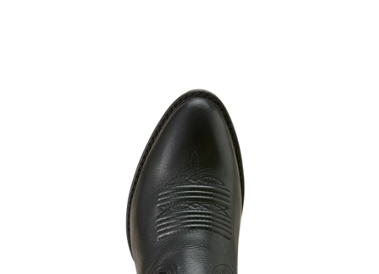 10074365 Ariat Women's Easton R Toe Western Velvety Black C Width