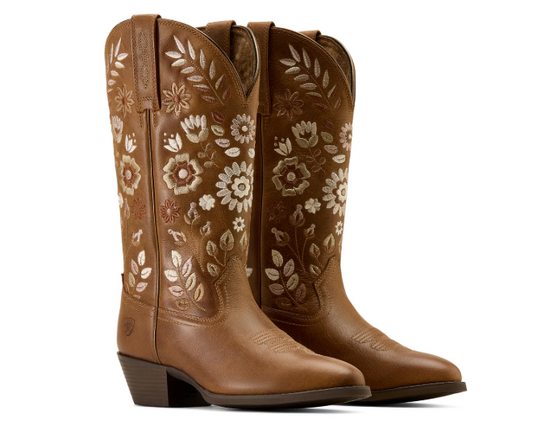 10074391 Ariat Women's Heritage Meadow R Toe Toasty Tan