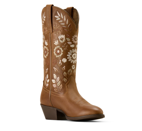 10074391 Ariat Women's Heritage Meadow R Toe Toasty Tan