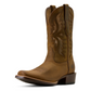 10074234 Men's Clearwater VentTEK Narrow Cutter Toe Cowboy Boot Distressed Brown