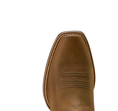 10074234 Men's Clearwater VentTEK Narrow Cutter Toe Cowboy Boot Distressed Brown