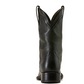 10074245 Men's Alden Wide Square Toe Western Boot Eclipse Black