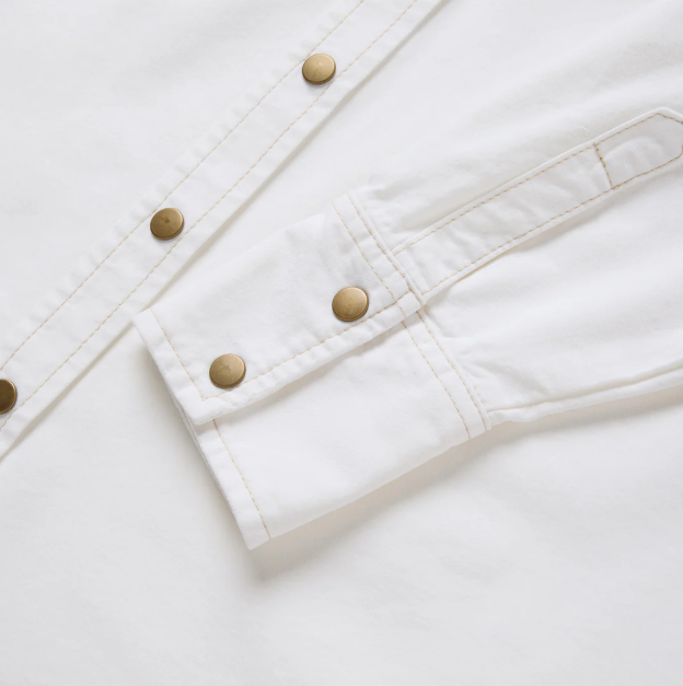 11-050-0565-3003WH Stetson Women's Collection LS Shirt Solid White