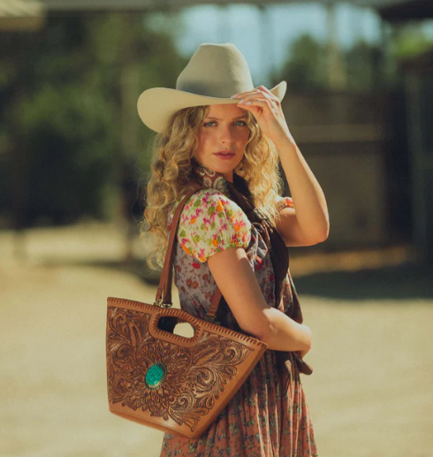 LW-S25-293 Loyal West Desert Marigold Bucket Bag
