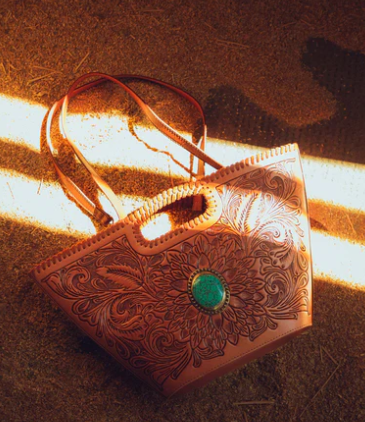 LW-S25-293 Loyal West Desert Marigold Bucket Bag