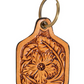 S-8196 Classic Western Hand-Tooled Key Fob