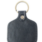 S-13795 Dusthorn Relic Hand Tooled Leather Key Fob In Wood Brown