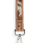 S-9845 Jackson Hand-Tooled Leather Key Fob