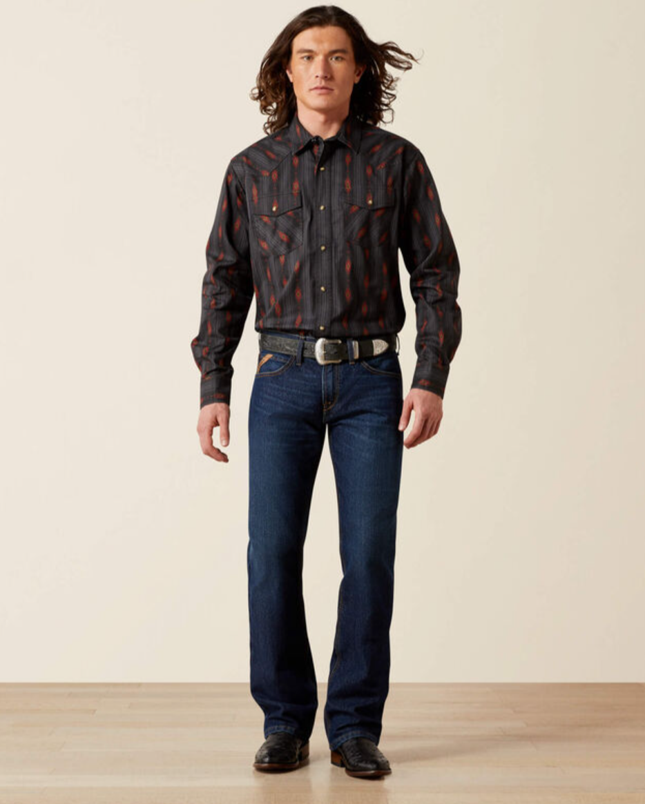 10065921 Ariat Mens M7 Straight Baron Hampton  34'Leg