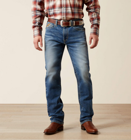 10065920 Ariat Mens M8 Modern Slim Straight Dean Zane 30'Leg