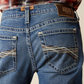 10065920 Ariat Mens M8 Modern Slim Straight Dean Zane 34'Leg