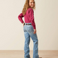 10065917 Ariat GLS Boot Cut Aisha Porto