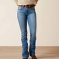 10065880 Ariat Womens High Rise Boot Cut Camellia Glendale Regular Leg
