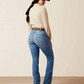 10065880 Ariat Womens High Rise Boot Cut Camellia Glendale Regular Leg