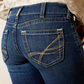 10065885 Ariat Womens Perfect Rise Boot Cut Adalynne Barryessa Short Leg