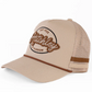 5512 Hitchley & Harrow Women's Cream & Vintage Brown Trucker Cap