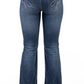 SR2215cHitchley & Harrow Women's "Franklin" Trouser Tan & White Stitch 33" Leg