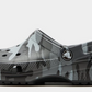 211880-0DD/211879-0DD Classic Camouflage Crocs Kid's Black & Silver