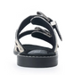 S-13816 Midnight Grove Hairon Leather Sandal